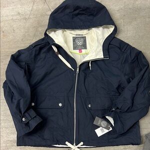 Vince Camuto Navy Bomber Jacket